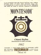 Chianti Rufina_Frescobaldi_Montesodi 1982